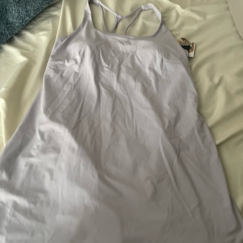 Avia Lavender Casual Tank Athletic Dress